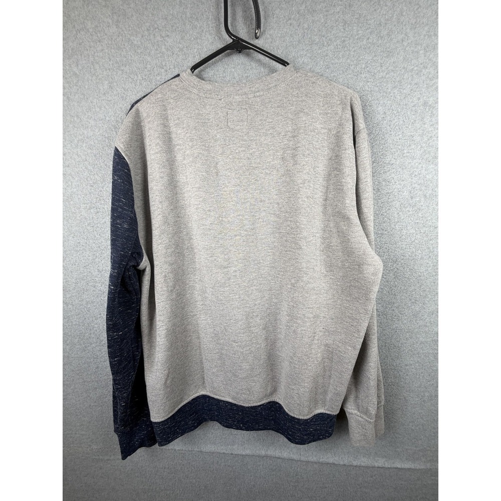 Rebel Star Sweatshirt Mens Large Multicolor Pullover Crewneck Peace Star Graphic - Picture 8 of 9